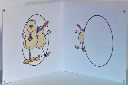 Nuts about dad boys insert by Hazel Underwood