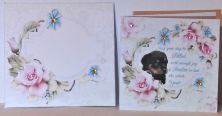 8x8 cool roses with special wishes mini kit 2 by Hazel Underwood