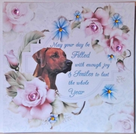8x8 cool roses with special wishes mini kit 4 by Hazel Underwood