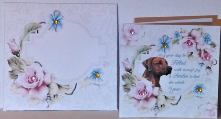 8x8 cool roses with special wishes mini kit 4 by Hazel Underwood