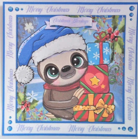 Sloths Christmas Presents  by Hazel Underwood