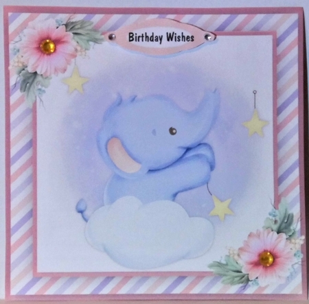 4, Beautiful Ellies on a Cloud  by Hazel Underwood