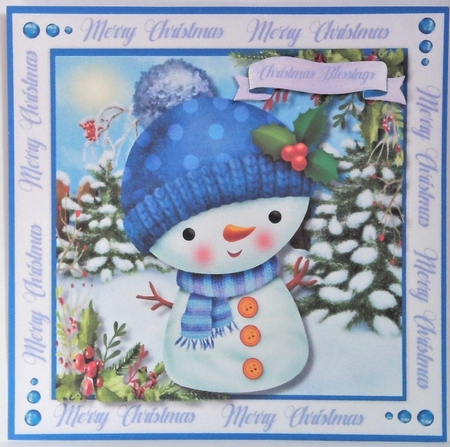 8 , Christmas Animal Card Fronts  by Hazel Underwood