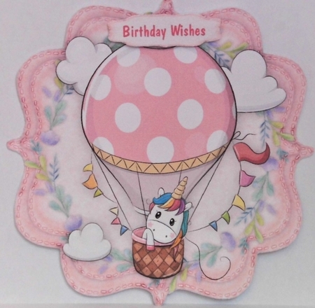 Unicorn  Flying High by Hazel Underwood