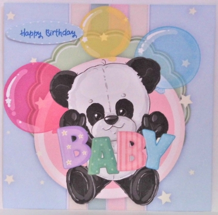 Baby Pandas Balloons  by Hazel Underwood