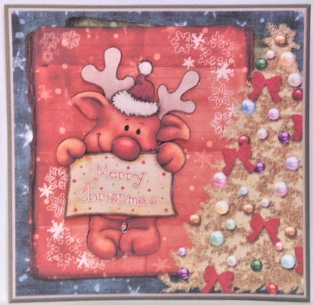Christmas Reindeer by Hazel Underwood