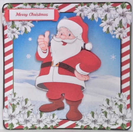 Santa Giving You The Thumbs Up by Hazel Underwood