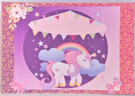 Unicorn Fold Out by Hazel Underwood