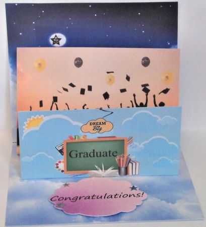 Grad Fold Out by Hazel Underwood