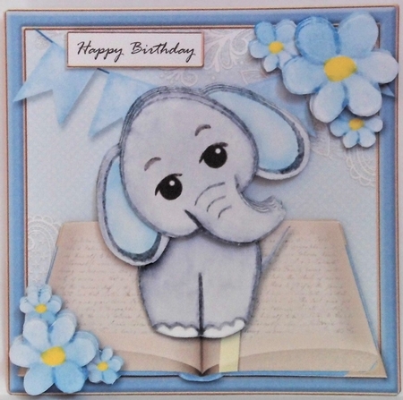Little One Blue by Hazel Underwood