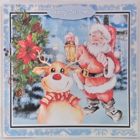Santas Reindeer by Hazel Underwood