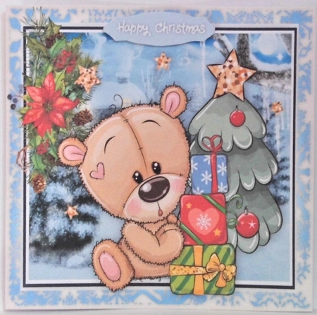 Teds Christmas Tree by Hazel Underwood