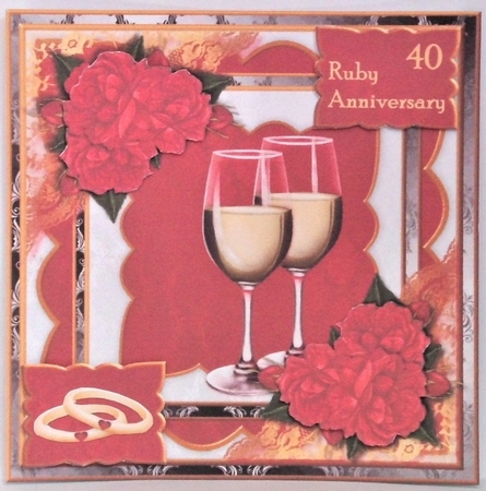 Ruby Anniversary  Mini  Kit by Hazel Underwood