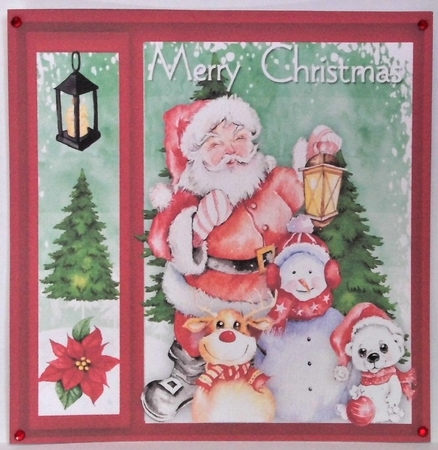 Santas Christmas Friends  by Hazel Underwood