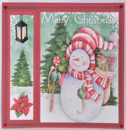 Santas Snowman by Hazel Underwood