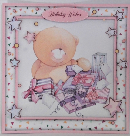 Teds Pile of Presents  by Hazel Underwood