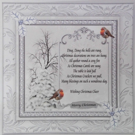The Christmas Robin Mini Kit by Hazel Underwood