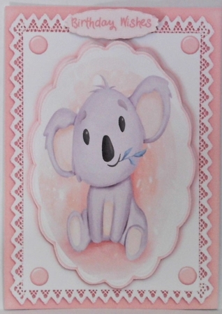 8, A5 Cute Animal Cards Plus Inserts by Hazel Underwood
