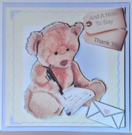 Thank you Teddy by Hazel Underwood