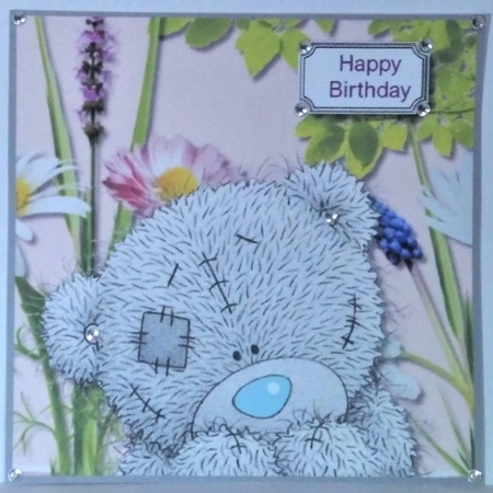 Peek a boo tatty ted by Hazel Underwood