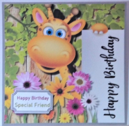 George the Giraffe Birthday by Hazel Underwood