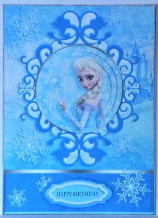 Frozen Pyramage 6x8 Quick Card Bumper Kit. by Hazel Underwood