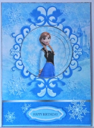 Frozen Pyramage 6x8 Quick Card Bumper Kit. by Hazel Underwood