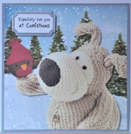 Boofle with robin by Hazel Underwood