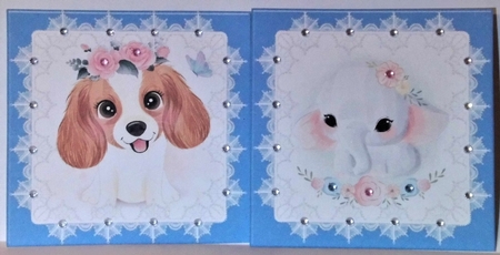 Cute Animal Toppers 3 by Hazel Underwood