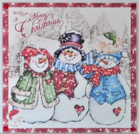 Snow is falling #2 by Hazel Underwood