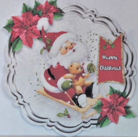 Christmas Time Pyramage Toppers- (5) by Hazel Underwood