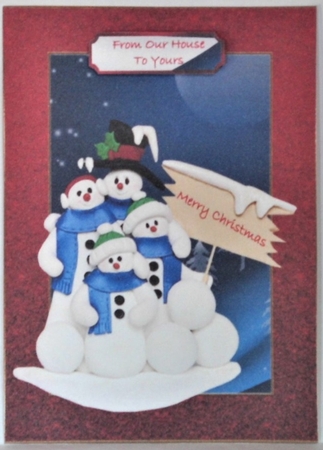 Snow Family by Hazel Underwood