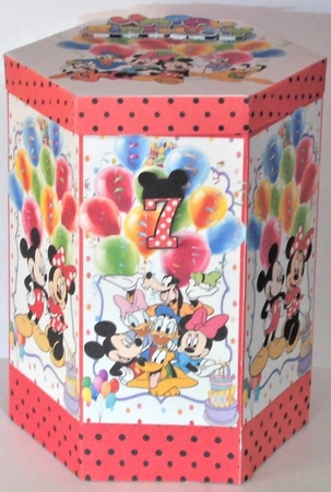 HEXAGON GIFT BOX - THE GANG 2 by Hazel Underwood