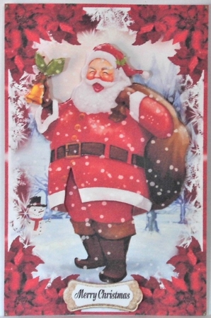 Jolly Santa by Hazel Underwood