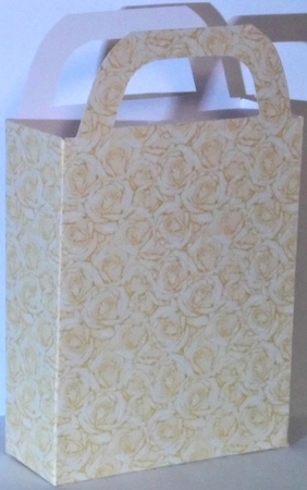 Yellow roses gift bag by Hazel Underwood