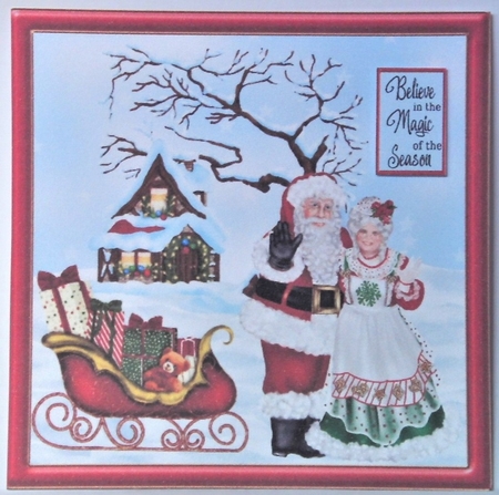 Christmas topper and tags  by Hazel Underwood