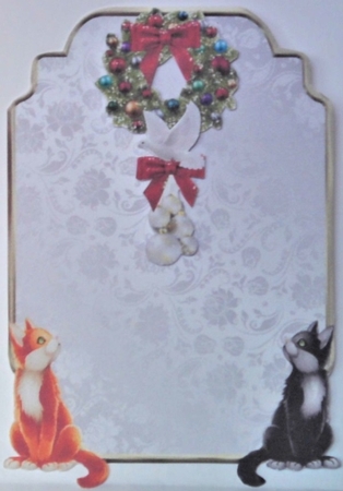 Matching blank insert for the design sheet - A Turkeys Bigger ! by Hazel Underwood