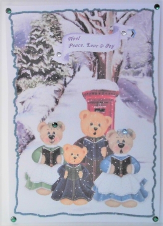 Snow is falling #5 by Hazel Underwood