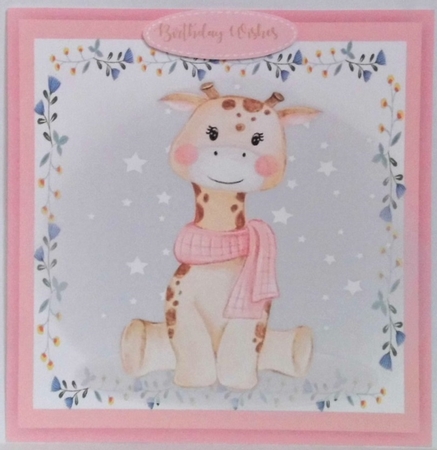 5, Adorable Animal Card fronts +2 Inserts  by Hazel Underwood