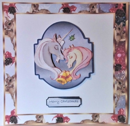 Christmas Frames by Hazel Underwood