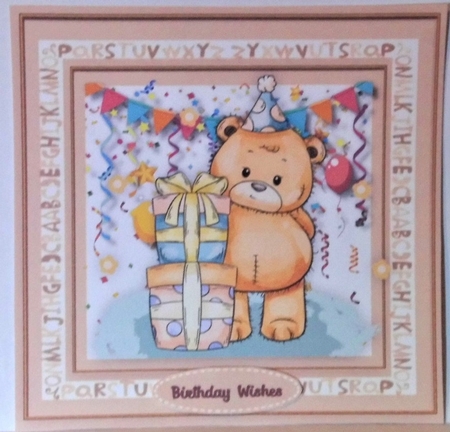Teddy Bears Birthday 1 by Hazel Underwood
