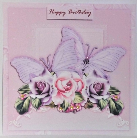 Roses & Butterflies  Mini Kit by Hazel Underwood