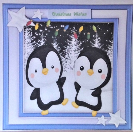 Dancing Penguins by Hazel Underwood