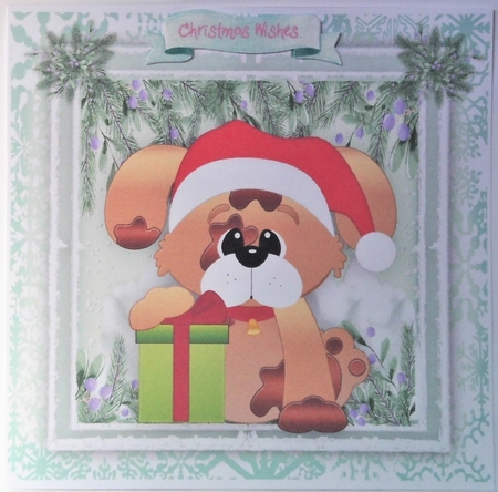 5, Lovely card fronts , Christmas Animals  by Hazel Underwood