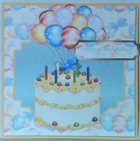 Birthday Cake by Hazel Underwood