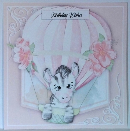 6, Gorgeous Card Fronts, Up on a Breeze + 2 Inserts by Hazel Underwood