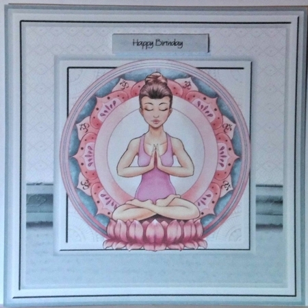Lotus Padmasana Mini Kit by Hazel Underwood