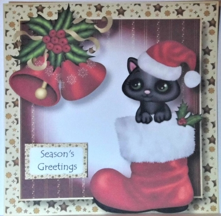 Christmas In Red & Gold Bumper Kit by Hazel Underwood