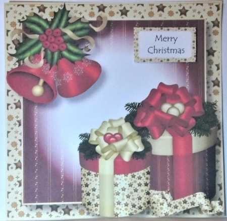 Christmas In Red & Gold Bumper Kit by Hazel Underwood
