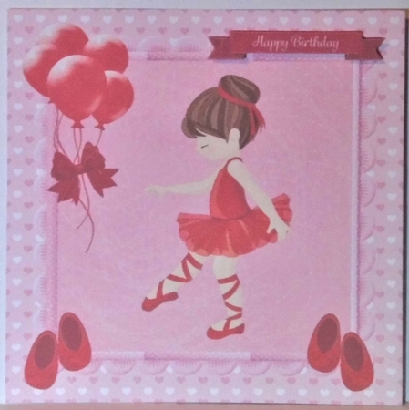 Little Red Ballerina by Hazel Underwood